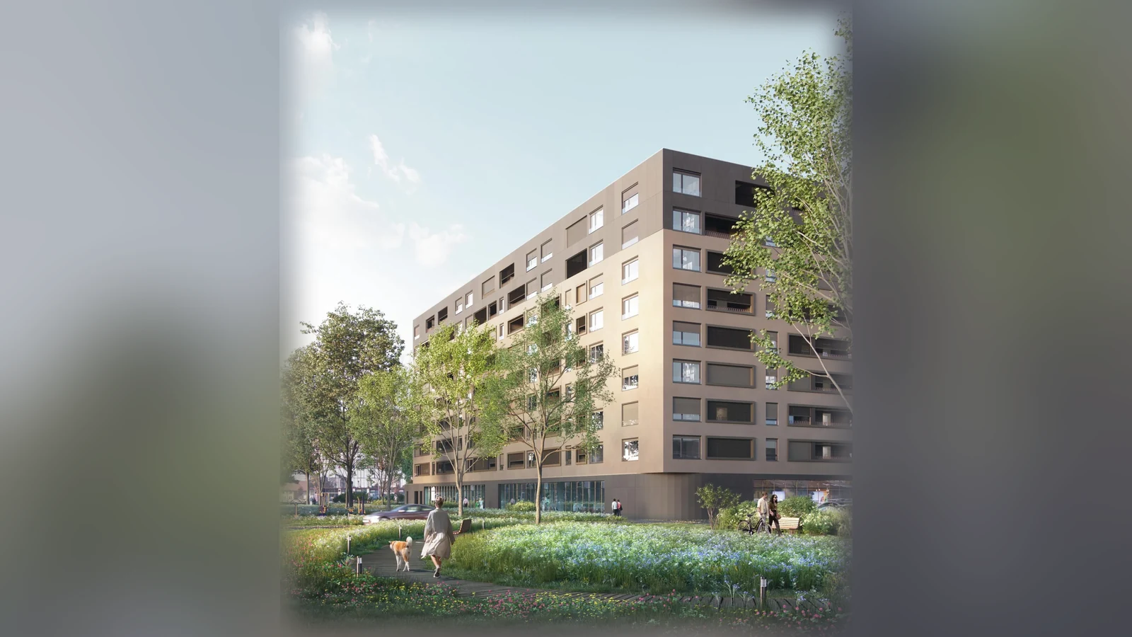 Svetice Residence – arhitektonska vizualizacija pročelja i krajobraznog uređenja
